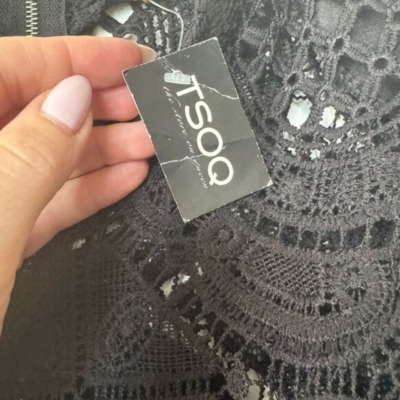 The Vintage Shop Lace Long Sleeve Mini Dress – Size Large (NWT) - Picture 8 of 16